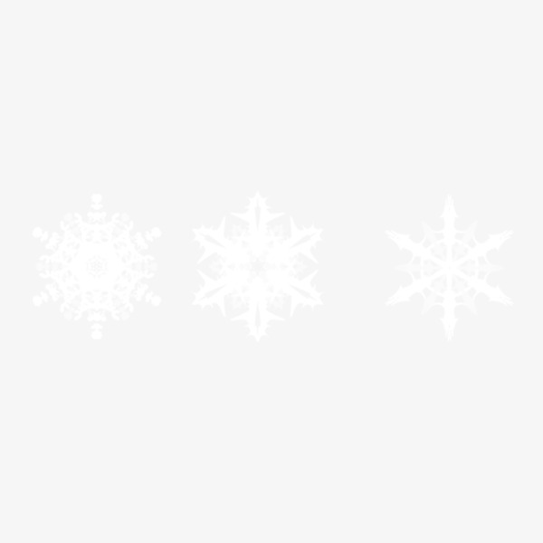 飘雪雪花PNG透明图，高清节日元素，圣诞节PSD设计素材下载