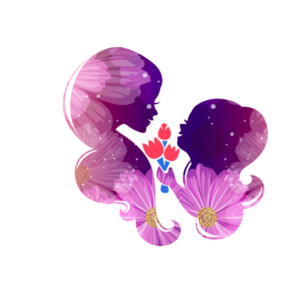 母亲节PNG透明图片，节日元素与素材下载，高清设计资源