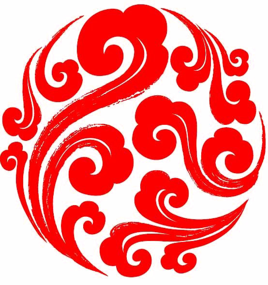 中国风手绘祥云图标，高清PNG透明图片，创意装饰元素，免费下载