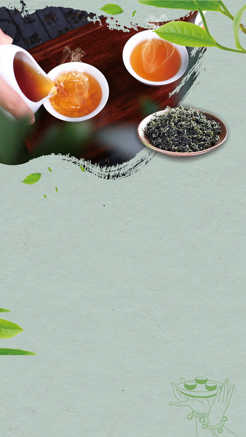 中国风茶韵，茶文化茶艺茶道高清图片与复古PSD设计素材下载