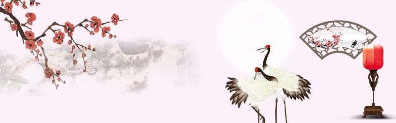 中国风电商banner，复古古典PSD设计素材，高清JPG图片下载