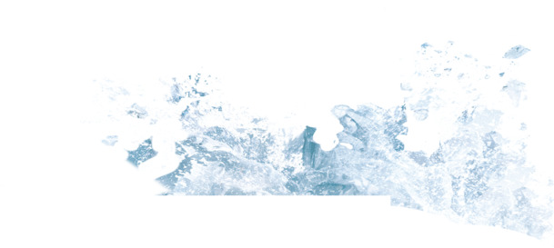 雪景冰雪高清PNG，创意唯美透明图片，圣诞节日元素设计素材下载