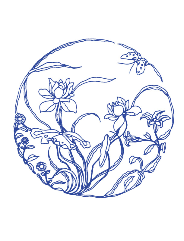 古典花纹PNG透明图，高清中国风装饰元素，设计素材下载