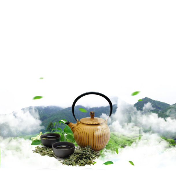 茶道文化，中国风茶壶PNG透明图，高清装饰元素，设计素材下载