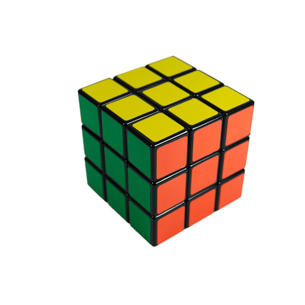 3x3玩具魔方PNG透明图，节日元素丰富，六一儿童节设计素材下载