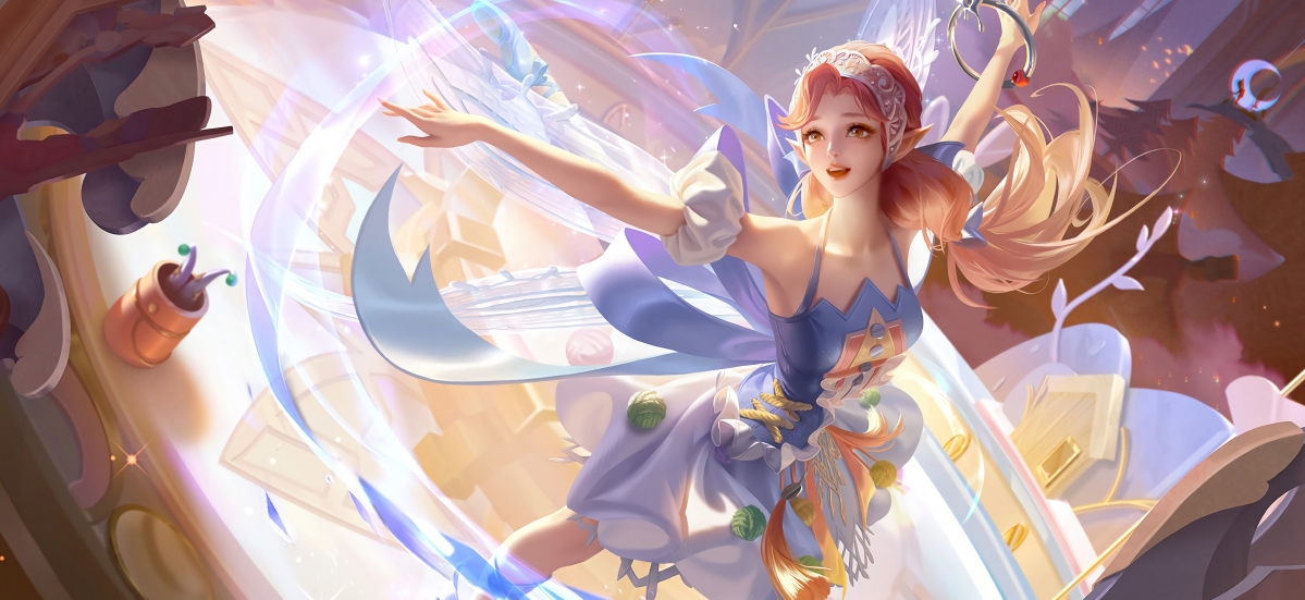 王者荣耀奇遇舞章艾琳，超清4K无水印壁纸，3840x2160高清游戏图片，一键下载！