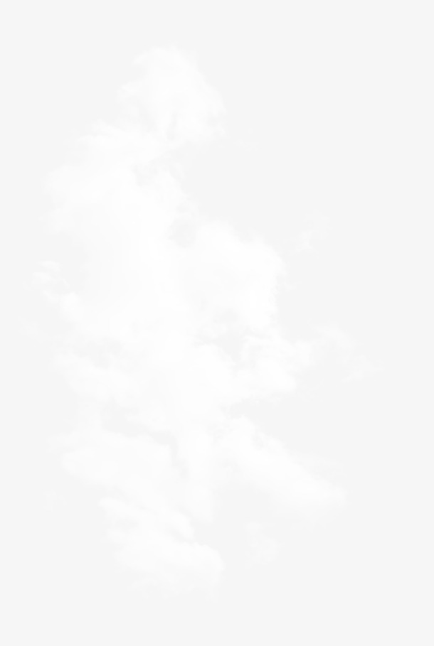 烟雾缭绕白云PNG，高清透明装饰元素，特效图片素材下载