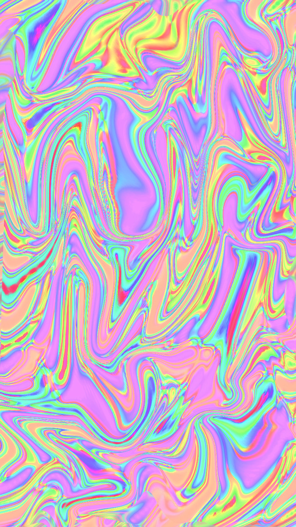 流体渐变镭射PNG透明背景，抽象梦幻设计素材免费下载
