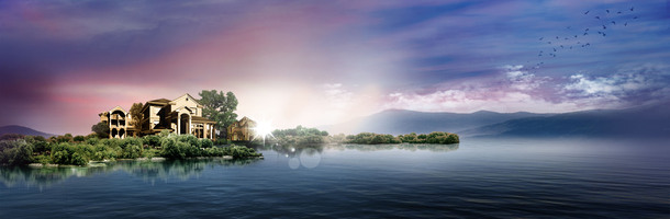门业网站精美Banner背景，高清PNG透明图片，创意海报设计素材下载