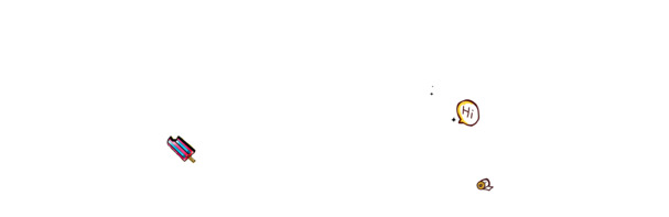 高清PNG透明漂浮小便签图片，创意元素与设计素材下载