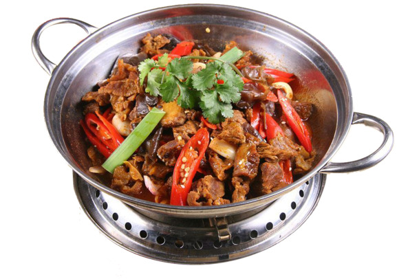 下载干锅牛肉PNG透明图，高清实物装饰元素，丰富生活图片素材