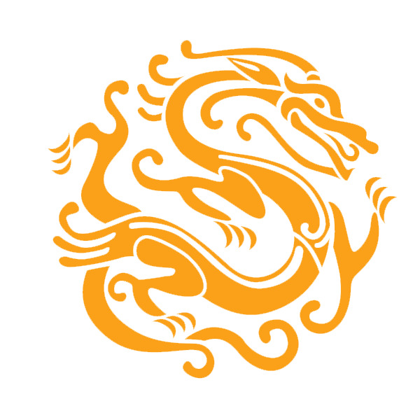 中国风龙图纹PNG透明图片，高清装饰元素，设计素材免费下载