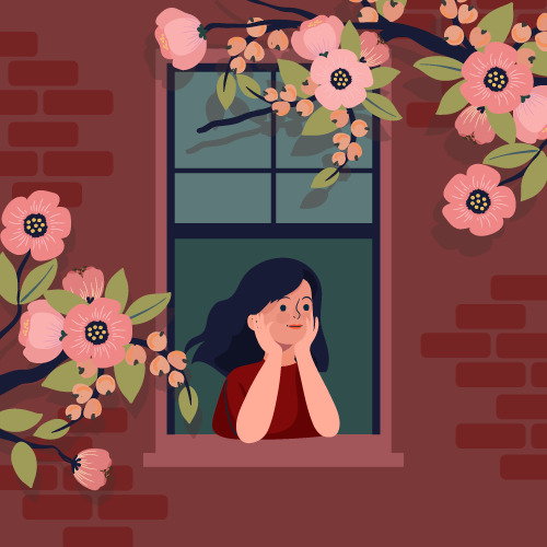女神节专属，美丽女孩PNG透明背景图，AI格式设计素材免费下载