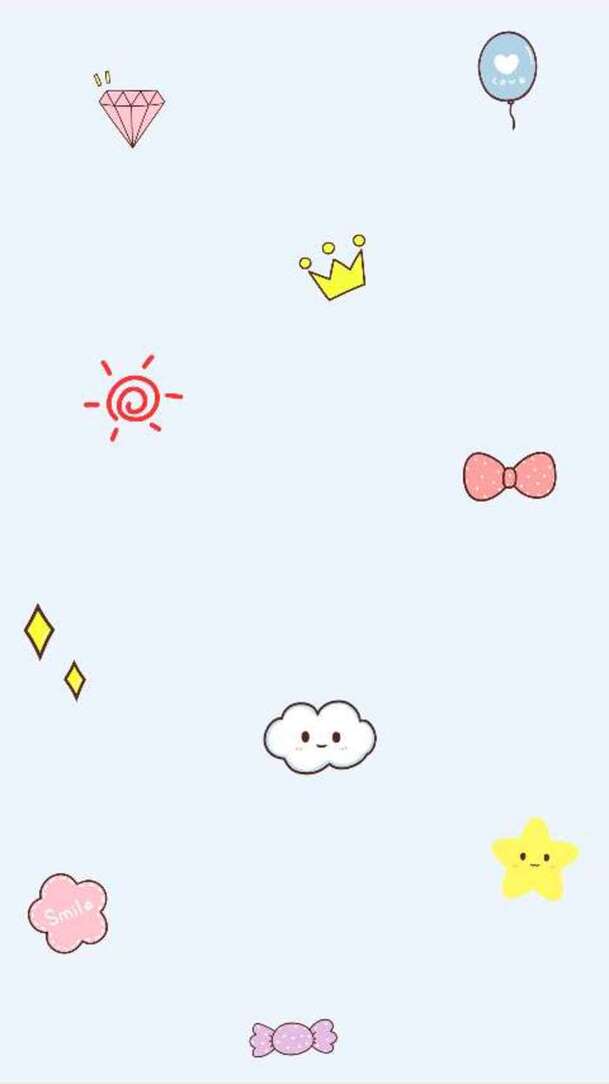 手绘卡通钻石气球PNG素材，高清透明背景，创意图片设计下载