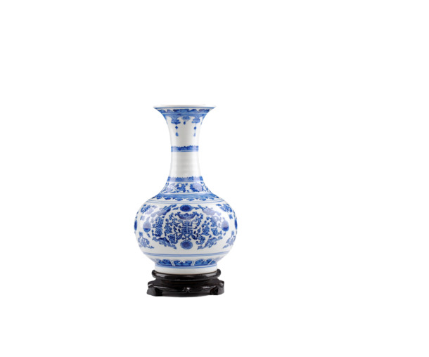 青花瓷PNG透明图片，高清中国风装饰元素，设计素材免费下载