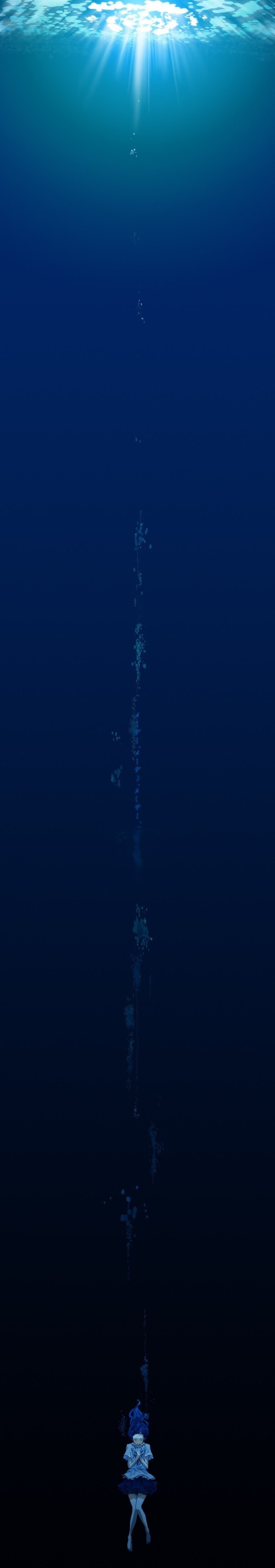 深海光晕白云高清PNG透明背景，H5设计素材下载