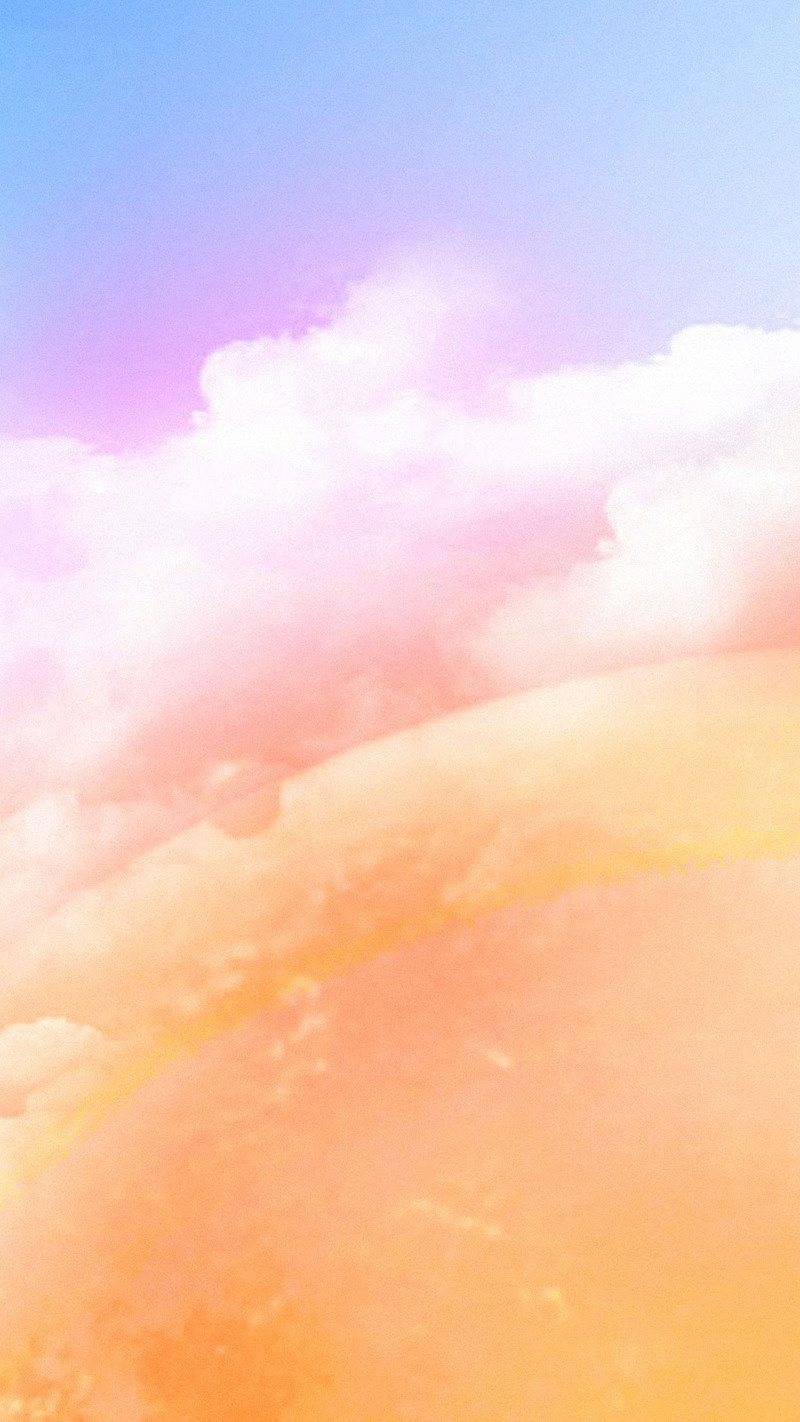 彩色天空H5背景素材，高清JPG图片，卡通手绘风格，免费下载