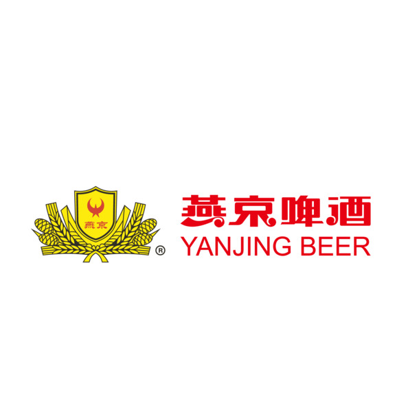 燕京啤酒矢量标志，高清PNG透明免抠图，字体元素丰富，AI格式设计素材下载