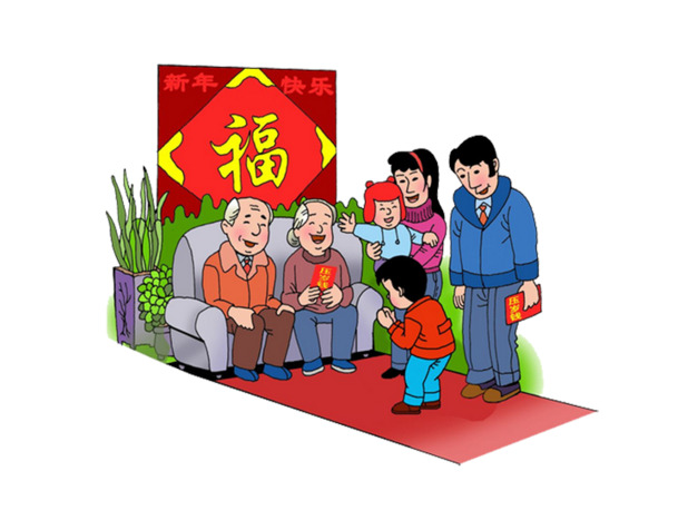 免抠压岁钱PNG图片，高清透明，节日元素丰富，春节元宵设计素材下载