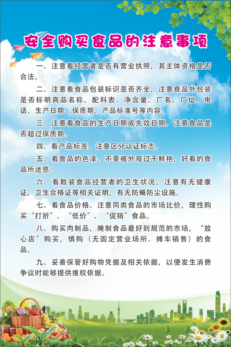 安全购食指南，高清JPG与CER格式设计素材下载，注意事项全解析
