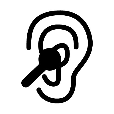 免费下载，听歌耳朵高清PNG透明图标，免扣元素，设计素材精选
