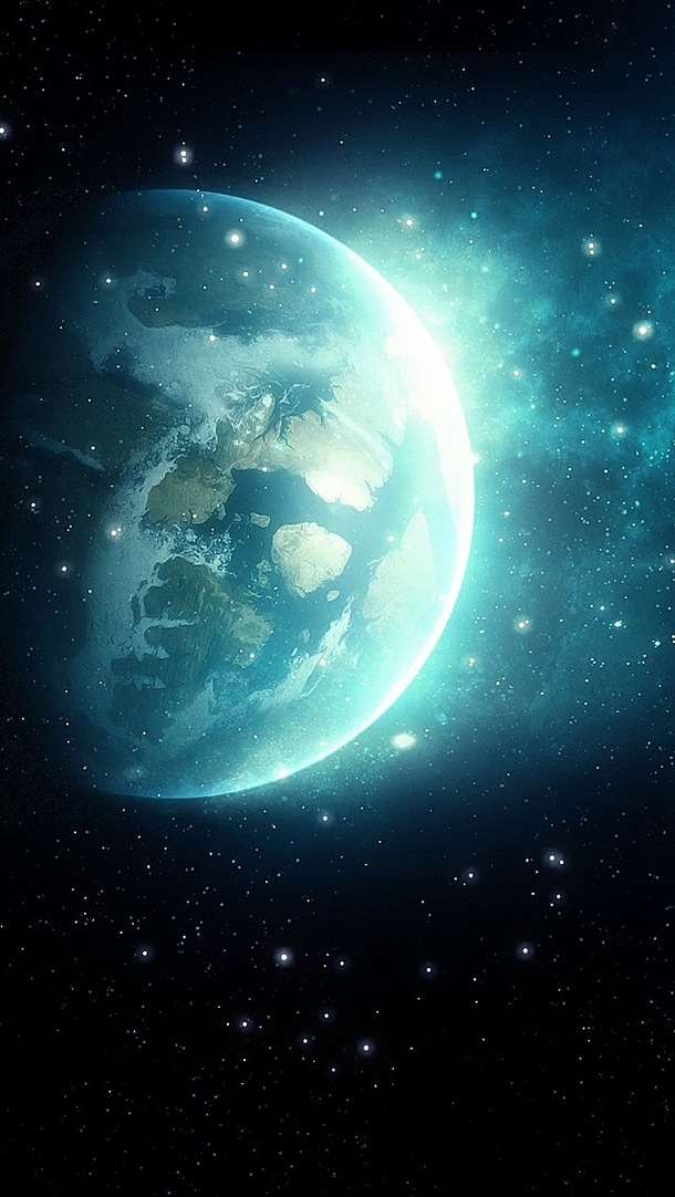 星光宇宙星球海报背景，高清PNG透明元素，H5设计素材下载