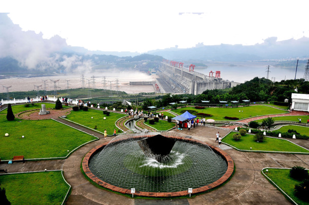 三峡大坝旅游风光PNG透明背景摄影素材，高清设计元素免费下载