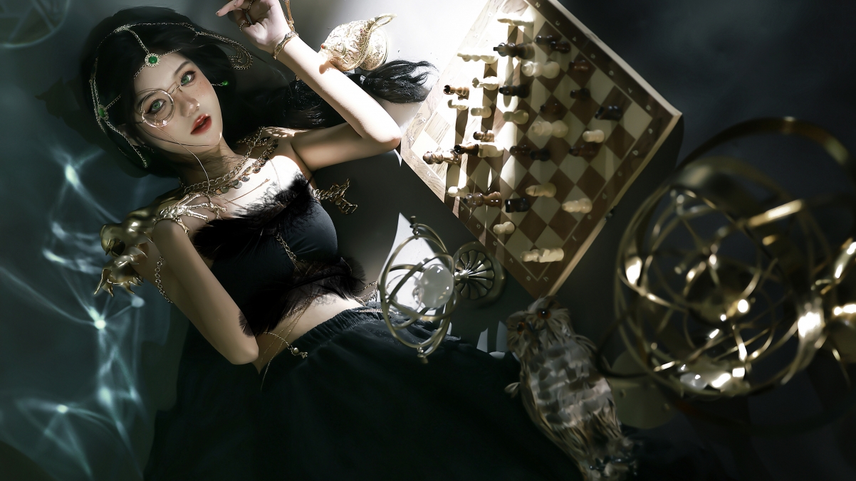鬼刀风铃小姐姐绝美Cosplay，4K高清壁纸下载，惊艳美女图片3840x2160