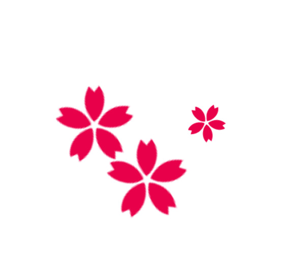 红樱花瓣PNG透明高清图，漂浮元素设计素材免费下载