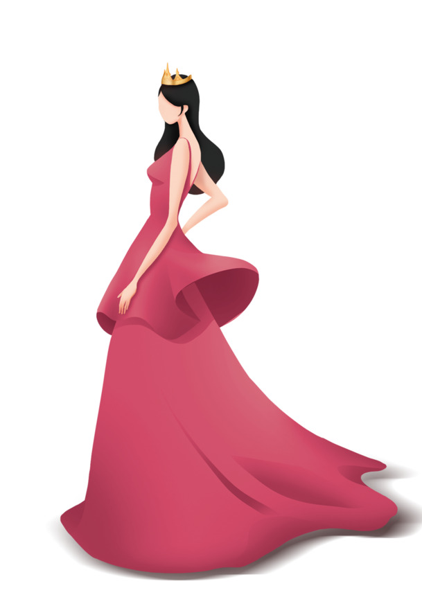 三八女神节PNG透明素材，高清女王节日元素，免费下载设计资源