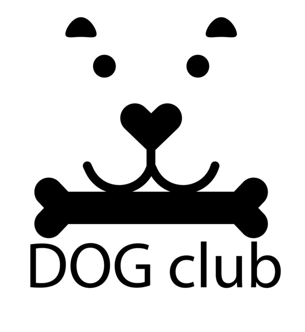 狗狗俱乐部LOGO矢量图，高清PNG透明免抠元素，AI格式设计素材下载
