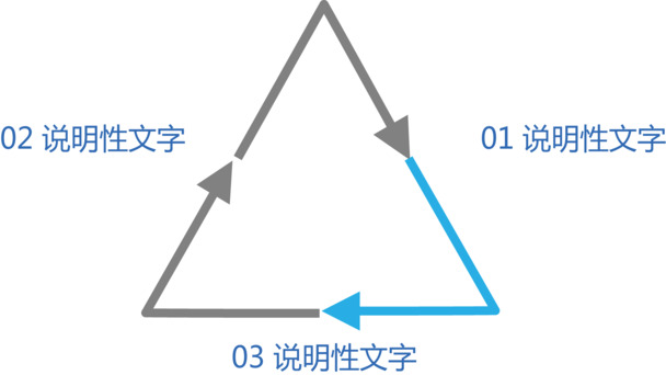 简约箭头流程图，高清PNG透明装饰元素，PPT/AI格式设计素材下载