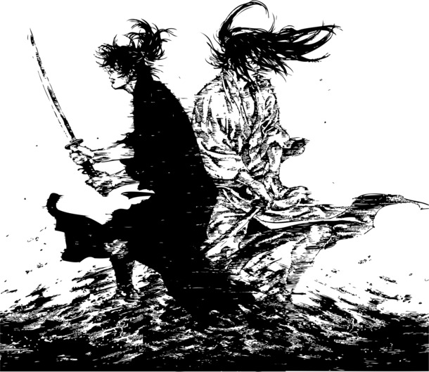 手绘卡通元素PNG图片，对战人物高清透明素材，免费下载