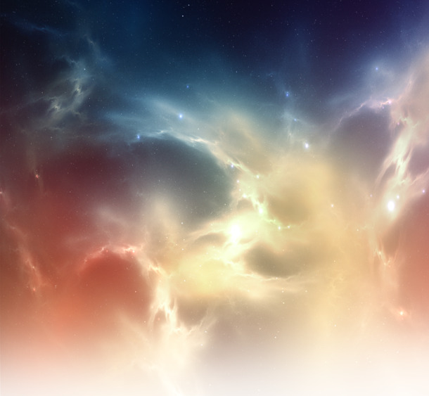 梦幻天空素材，高清PNG透明背景，抽象梦幻元素，免费下载