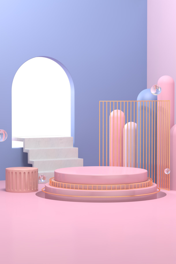 C4D建模素材，高清PNG透明背景元素，场景背景图片，一键下载