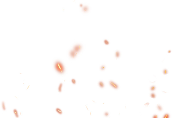 不规则火焰叶子PNG，高清透明漂浮图片素材下载