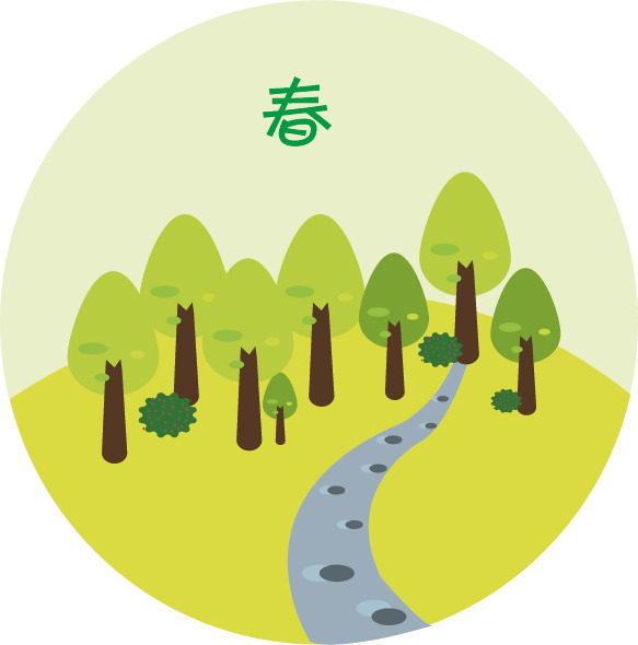 MEB插画春季节日高清PNG透明图片，丰富节日元素设计素材下载