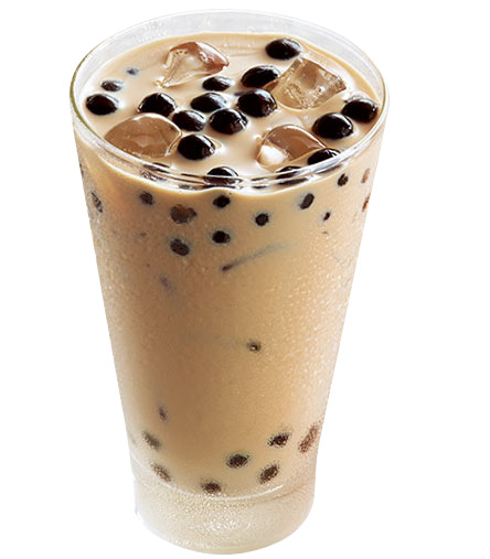 珍珠奶茶PNG透明背景图，高清抠图素材，H5背景设计必备