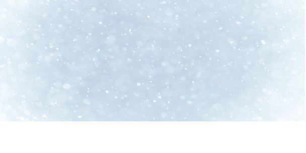 蓝色雪景高清PNG背景，透明元素，节日氛围设计素材下载