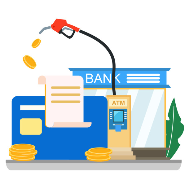 银行卡金融矢量图，高清PNG免扣素材，一键下载设计所需