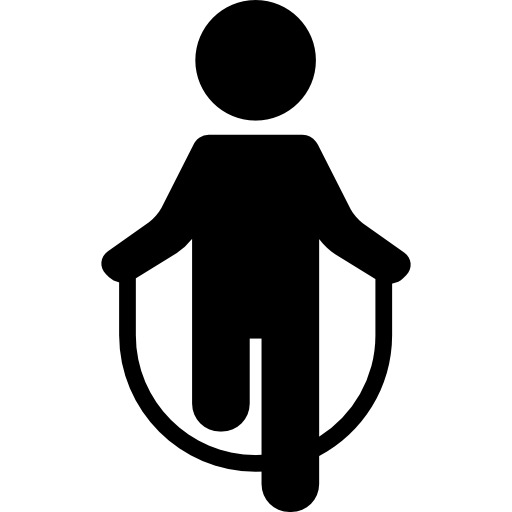 男子跳绳高清PNG图标，透明免扣元素，图片设计素材下载