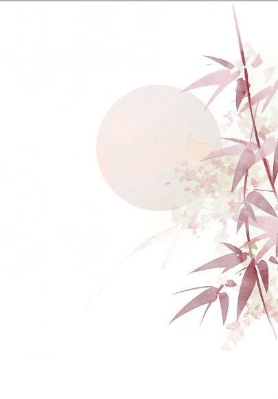 唯美古风手绘PNG透明植物插画，高清装饰图片素材下载
