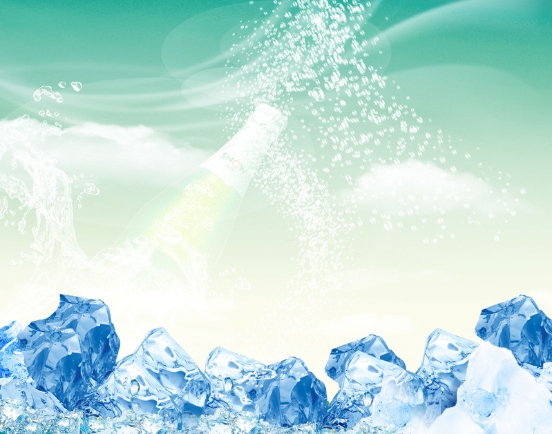雪花啤酒，精选罐装广告创意，高清JPG/PSD设计素材下载