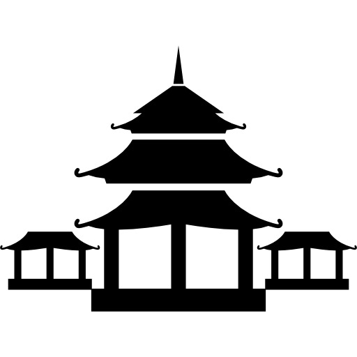 佛教寺庙PNG图标，高清透明免扣，设计素材一键下载