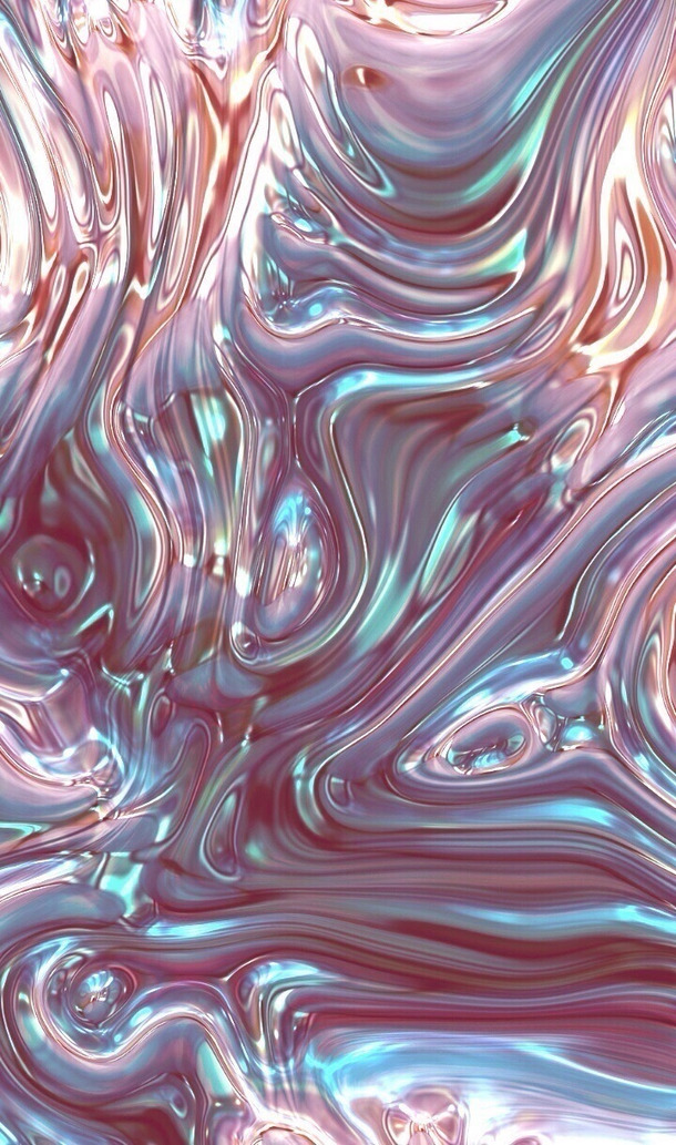 梦幻抽象PNG透明背景图，高清五彩流质元素，设计素材免费下载