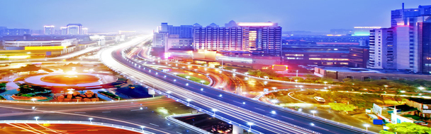 现代都市璀璨夜景淘宝海报背景，高清PNG透明图片素材，创意Banner设计元素免费下载