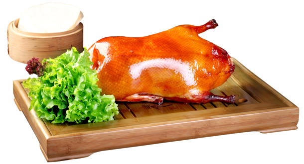 北京烤鸭PNG透明图，高清装饰元素，生活用品设计素材下载