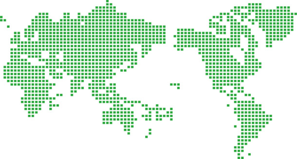 高清世界地图PNG透明图片，装饰元素与图案设计素材下载
