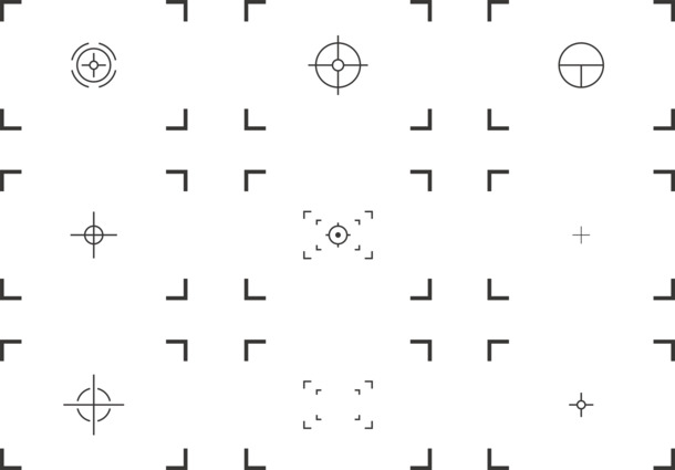相机取景器高清PNG透明图，手绘卡通元素，设计素材免费下载