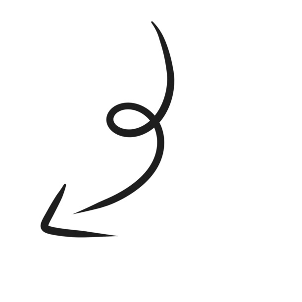 高清PNG透明漂浮箭头，创意装饰元素边框PSD设计素材下载